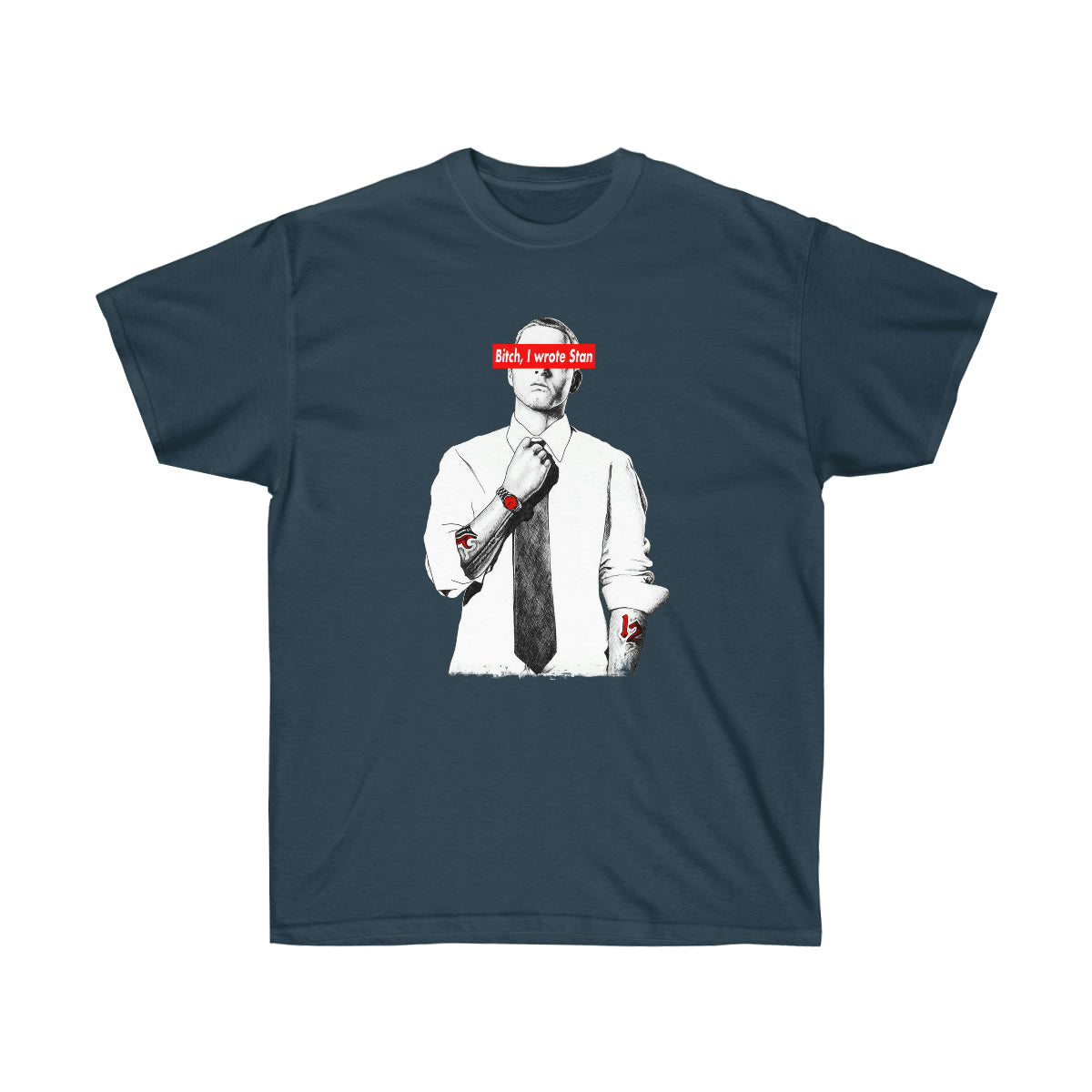 Bitch I Wrote Stan Men T-Shirt - Blue Dusk, 2XL image