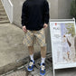 BUR Archive Check Knight Motif Shorts in Yellow - 378 - bbr0000378 image 2