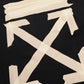 OW Diagonal Tape Arrows Hoodie in Black - 347 - owf0000347 image 4
