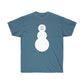 Jeezy Snowman Men T-Shirt - Indigo Blue, L image