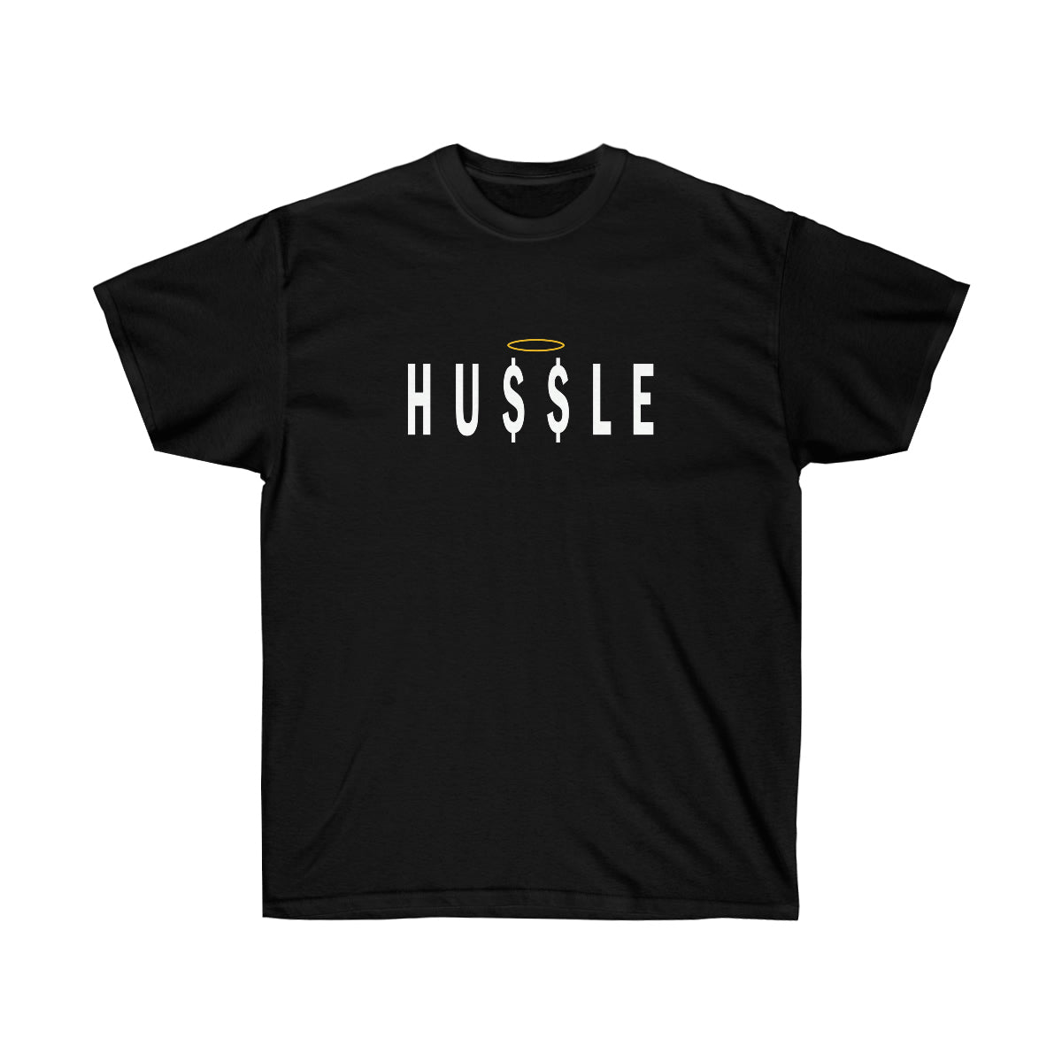 Hussle Halo Men T-shirt - Black, S image