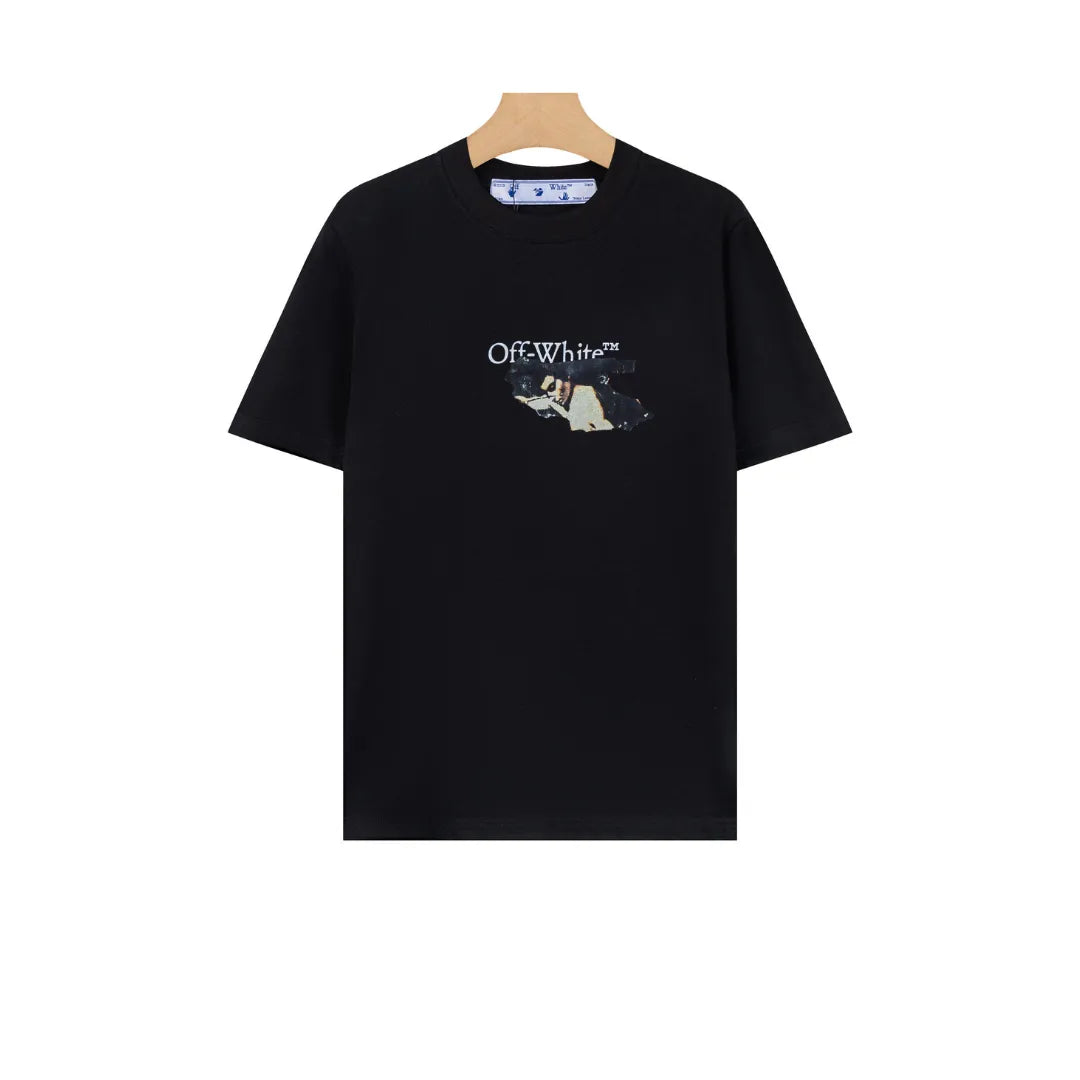 OW Logo Print T-Shirt - OW0021 image