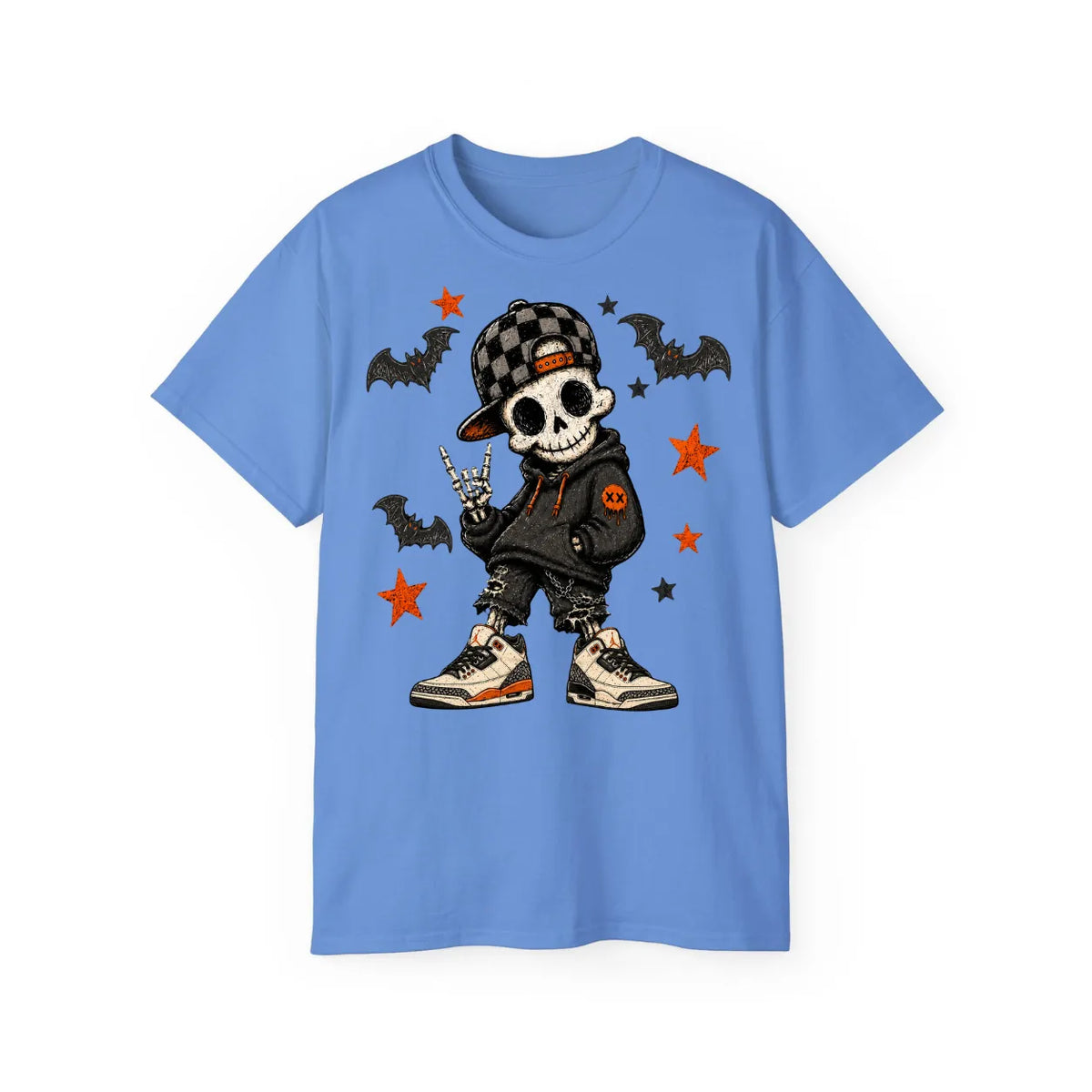Boy Skeleton Halloween T-Shirt - POD0006 image