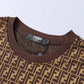 FD Diagonal FF Logo T Shirt in Brown - 78 - fd0000078 image 6
