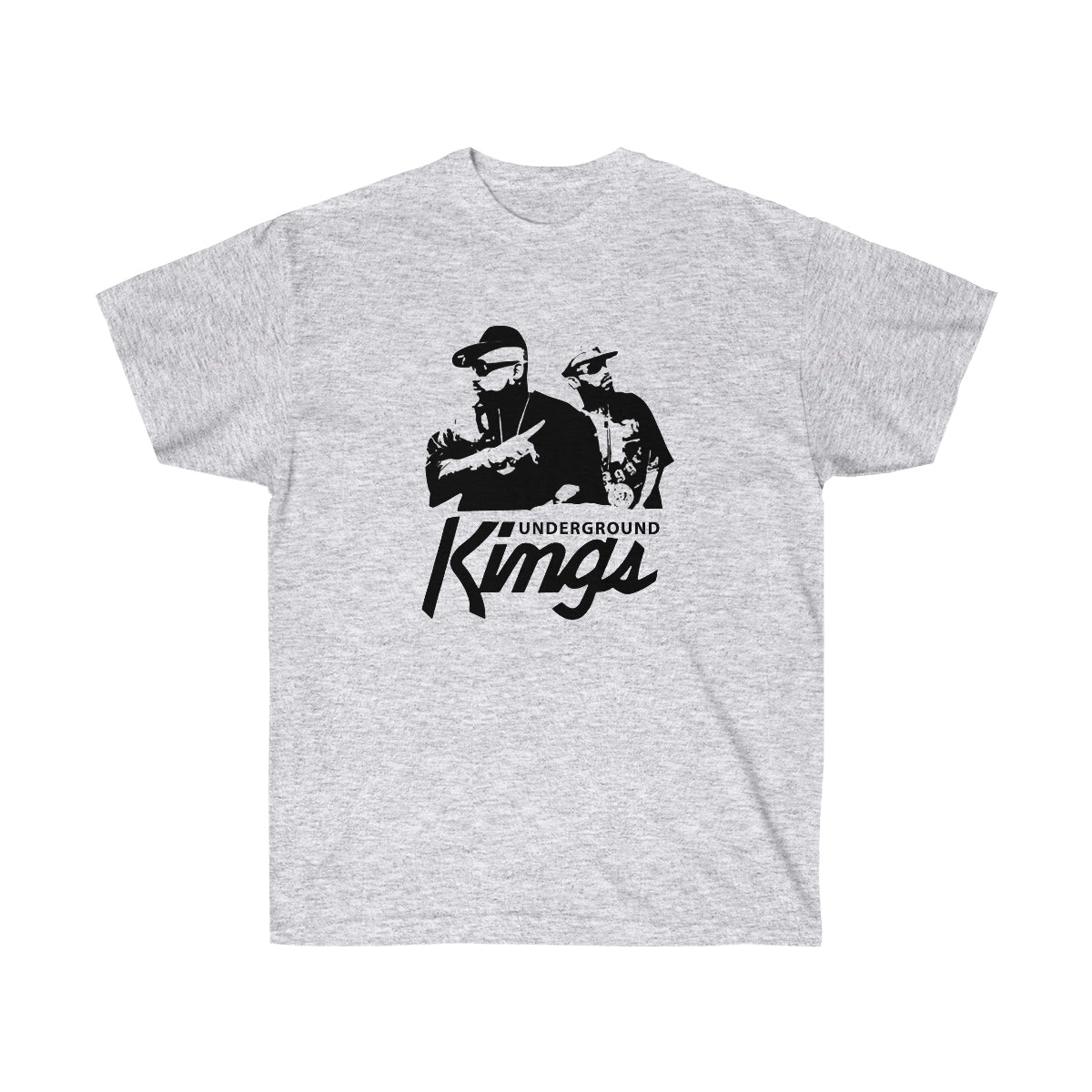 Underground Kings Men T-Shirt - Ash, 3XL image