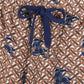 BUR All-Over Monogram Knight Print Shorts in Brown - 371 – bbr0000371 image 6