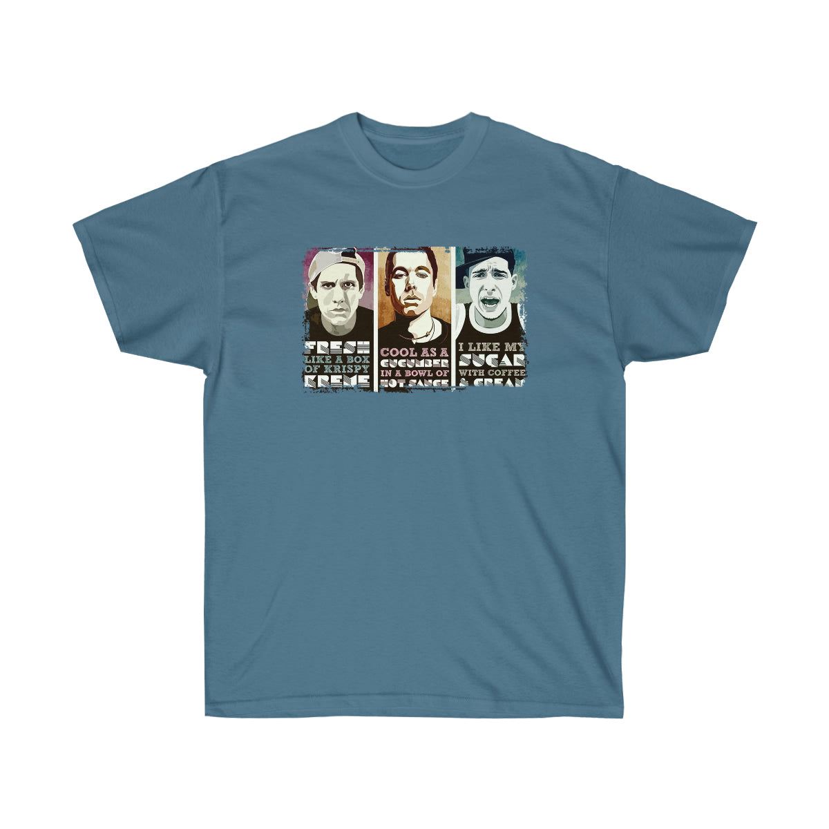 I Like My Sugar With Coffee Men T-Shirt - Indigo Blue, M image