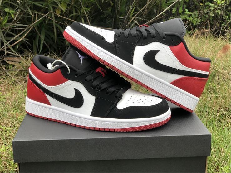 AJ 1 Low Black Toe Shoes Sneakers – nk0000732