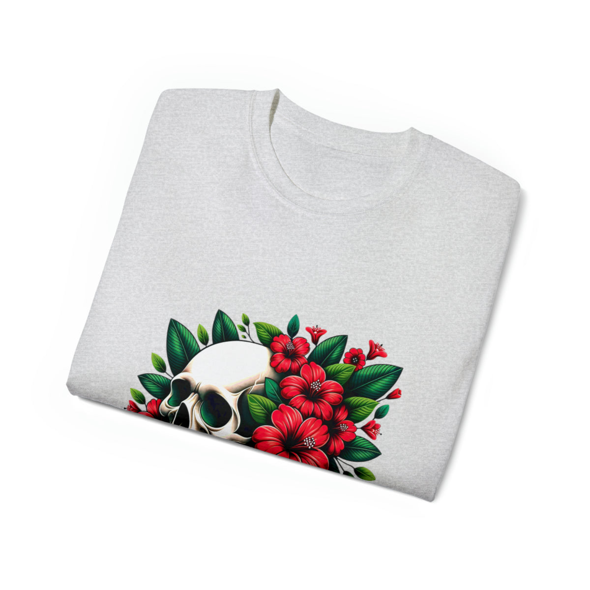 Flower Skull T-Shirt image 6
