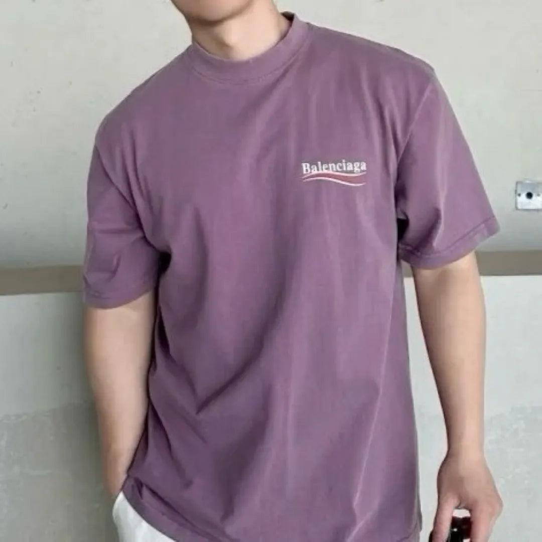 BLCG Campaign Logo T-shirt in Washed Purple - 586 - blcg0000586 image 8