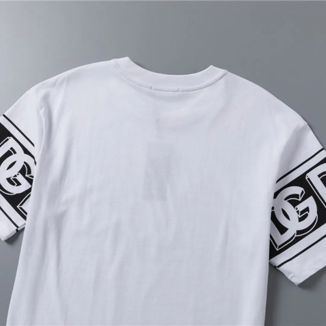 D&G Logo DG Print T-shirt in White - 111 - dng0000111 image 5