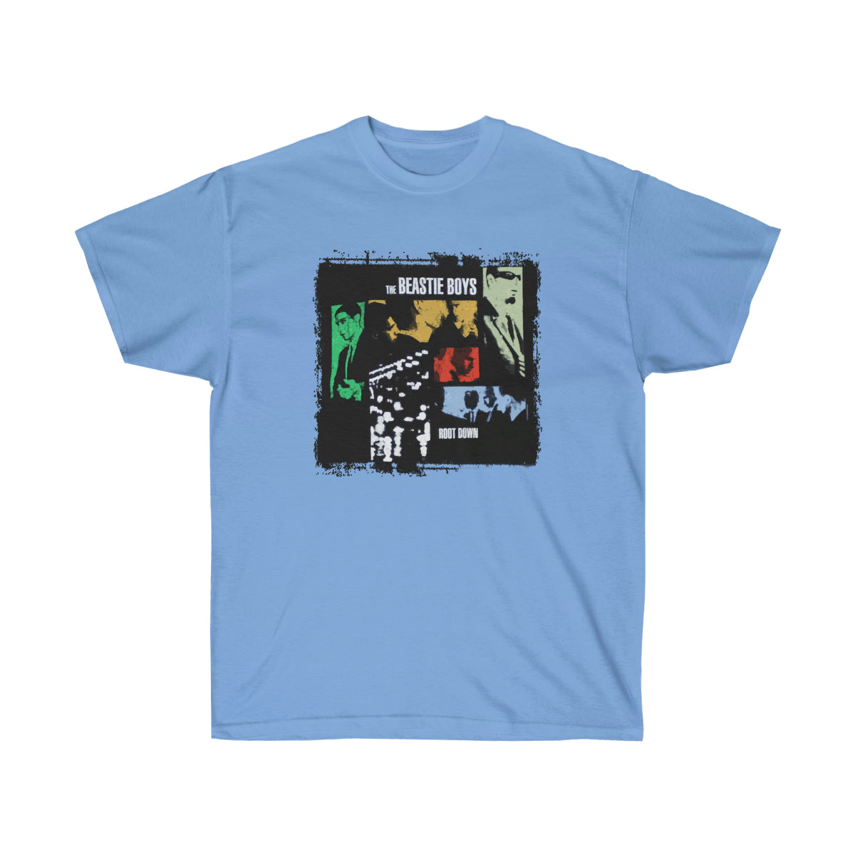The Beasite Boys Root Down Men T-Shirt - Carolina Blue, 2XL image