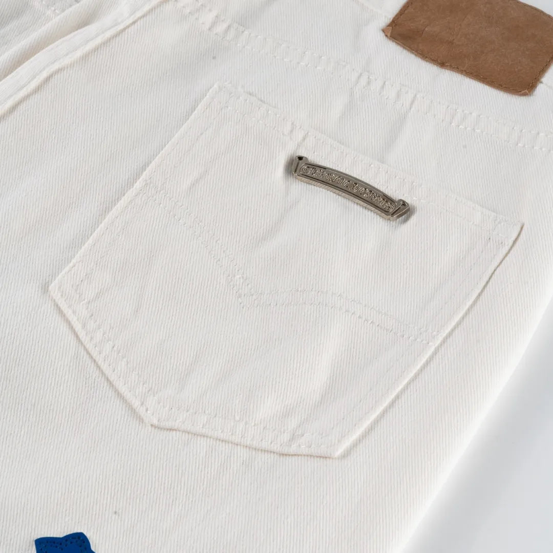CH Cross Patch Jeans - CH0108 image 9
