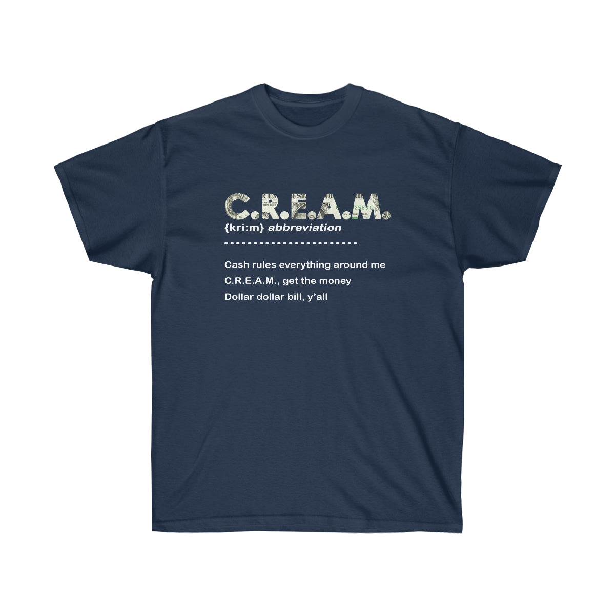 CREAM Definition Men T-Shirt - Navy, 3XL image