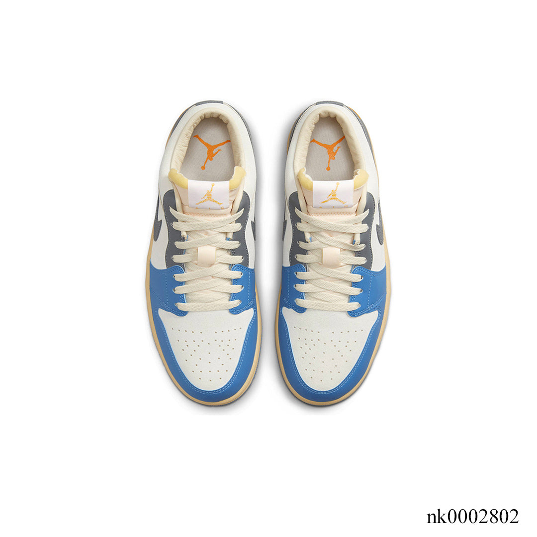 AJ 1 Low Vintage UNC Grey Shoes Sneakers – nk0002802