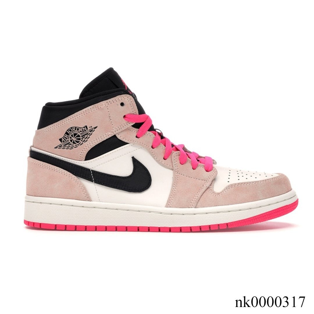 AJ 1 Mid Crimson Tint Shoes Sneakers – nk0000317