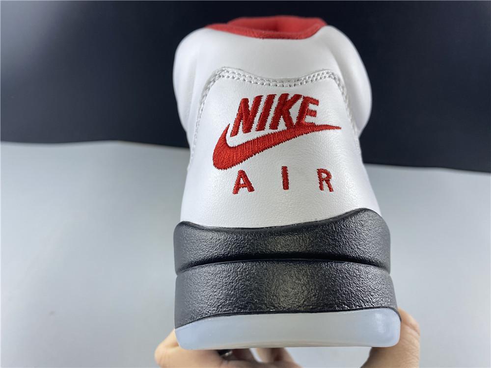 AJ 5 Fire Red Silver Tongue (2020) Shoes Sneakers – nk0000787