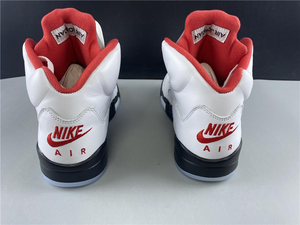 AJ 5 Fire Red Silver Tongue (2020) Shoes Sneakers – nk0000787