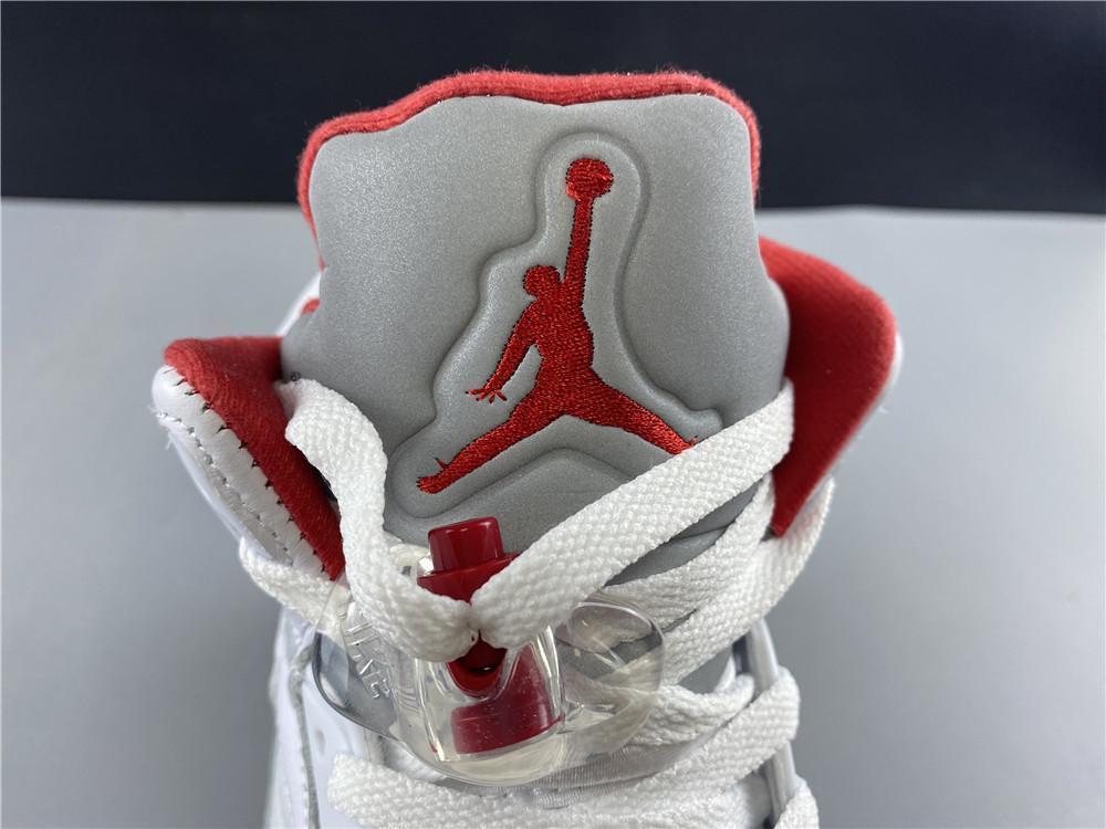 AJ 5 Fire Red Silver Tongue (2020) Shoes Sneakers – nk0000787