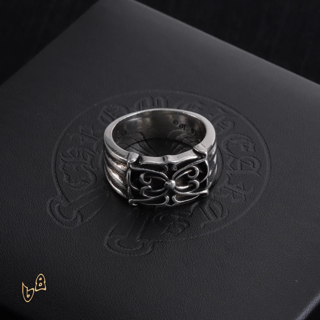 CH Silver Butterfly Ring – CH0082