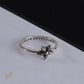 CH Silver Cross Start Ring – CH0083