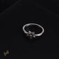 CH Silver Cross Start Ring – CH0083