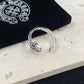 CH Silver Cross Ring – CH0085