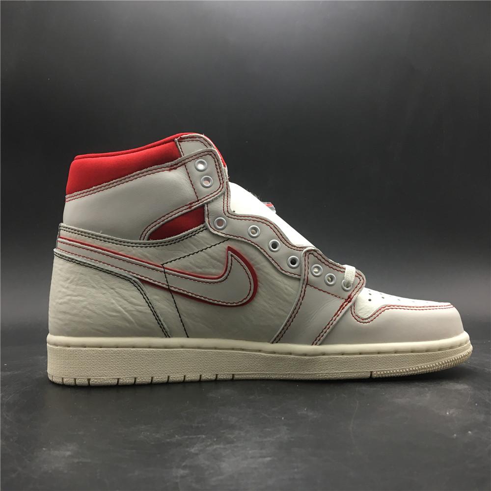 AJ 1 Retro High Phantom Gym Red Shoes Sneakers – nk0000301