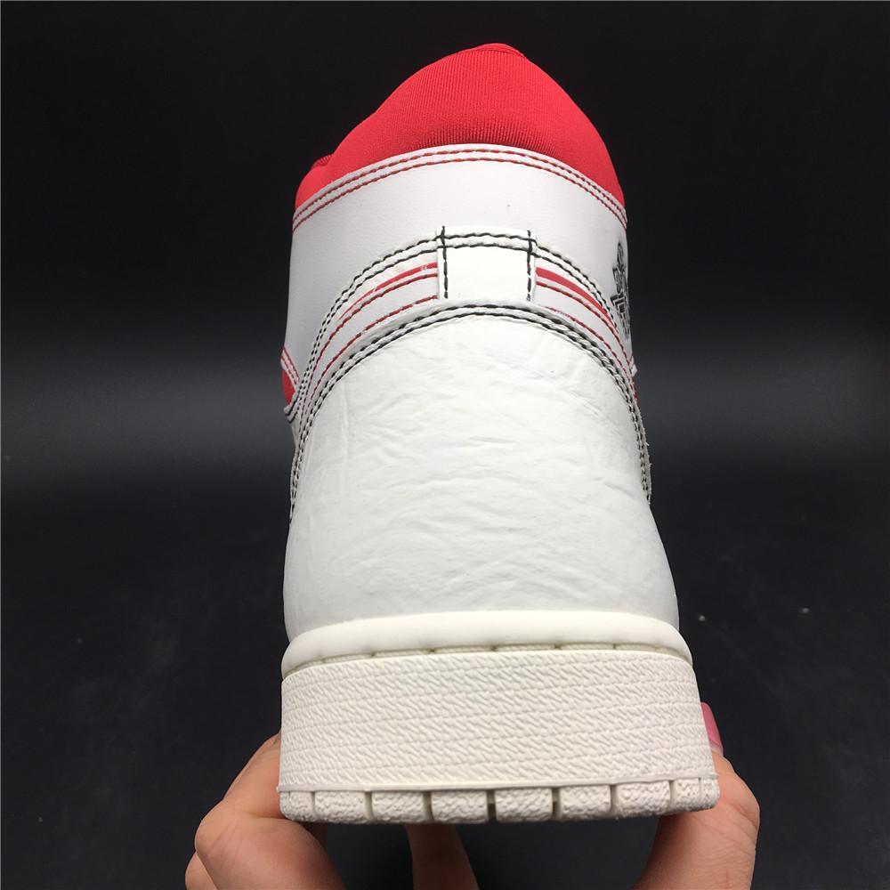 AJ 1 Retro High Phantom Gym Red Shoes Sneakers – nk0000301