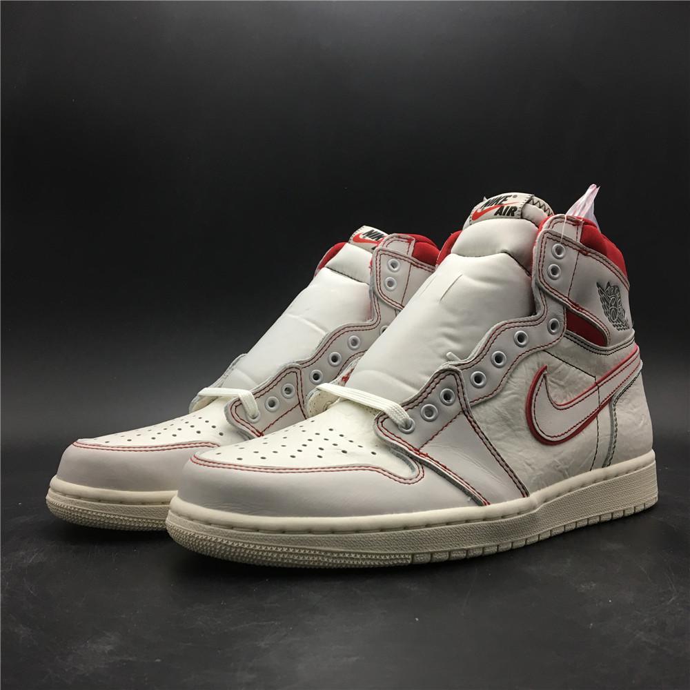 AJ 1 Retro High Phantom Gym Red Shoes Sneakers – nk0000301