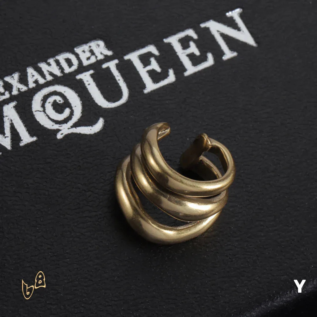 McQueen Multi Hoop Ear Cuffs – MCQ0018