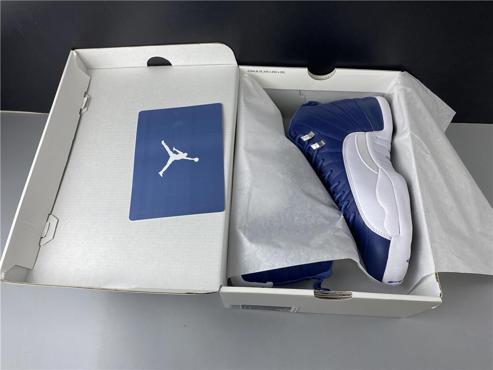 AJ 12 Retro Stone Blue Shoes Sneakers – nk0000810