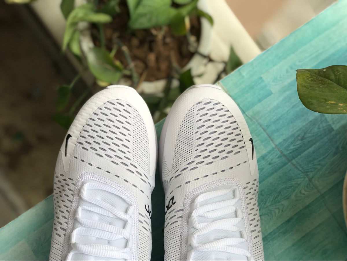 AM 270 White Black Shoes Sneakers – nk0000441