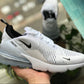 AM 270 White Black Shoes Sneakers – nk0000441