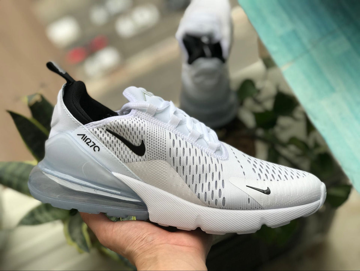 AM 270 White Black Shoes Sneakers – nk0000441
