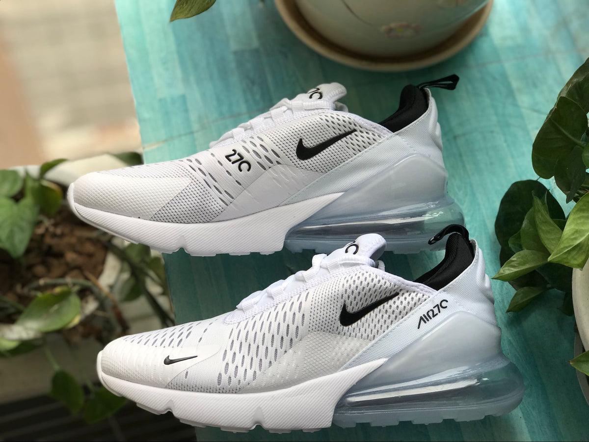 AM 270 White Black Shoes Sneakers – nk0000441