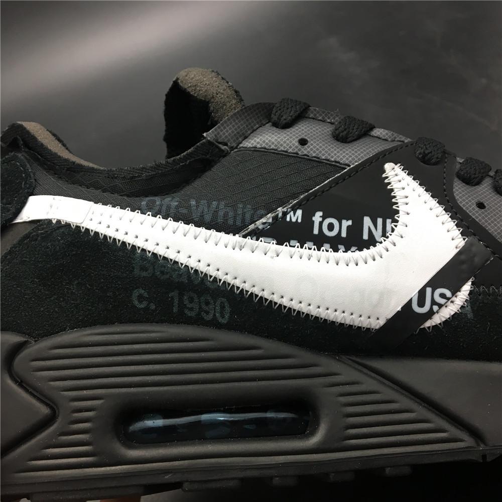 AM 90 OW Black Shoes Sneakers – nk0000227