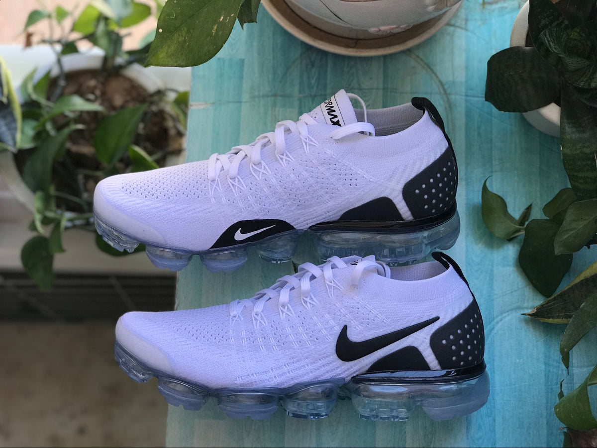 Air VaporMax 2 White Black Shoes Sneakers – nk0000474