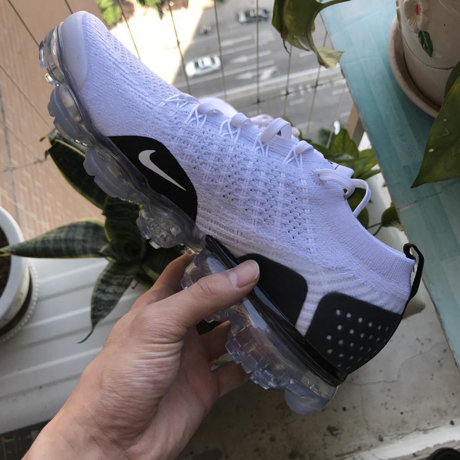 Air VaporMax 2 White Black Shoes Sneakers – nk0000474