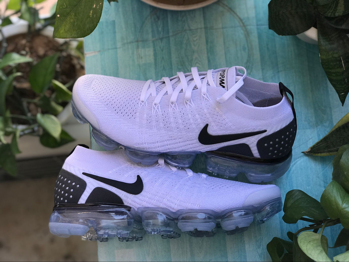 Air VaporMax 2 White Black Shoes Sneakers – nk0000474