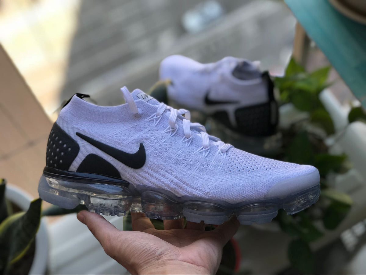 Air VaporMax 2 White Black Shoes Sneakers – nk0000474