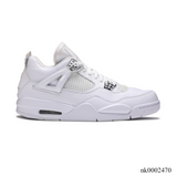 AJ 4 Retro 25th Silver Anniversary Shoes Sneakers (Big Size Available) – nk0002470