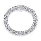 S925 Silver Moissanite Light Of Faith Luxurious Bracelet