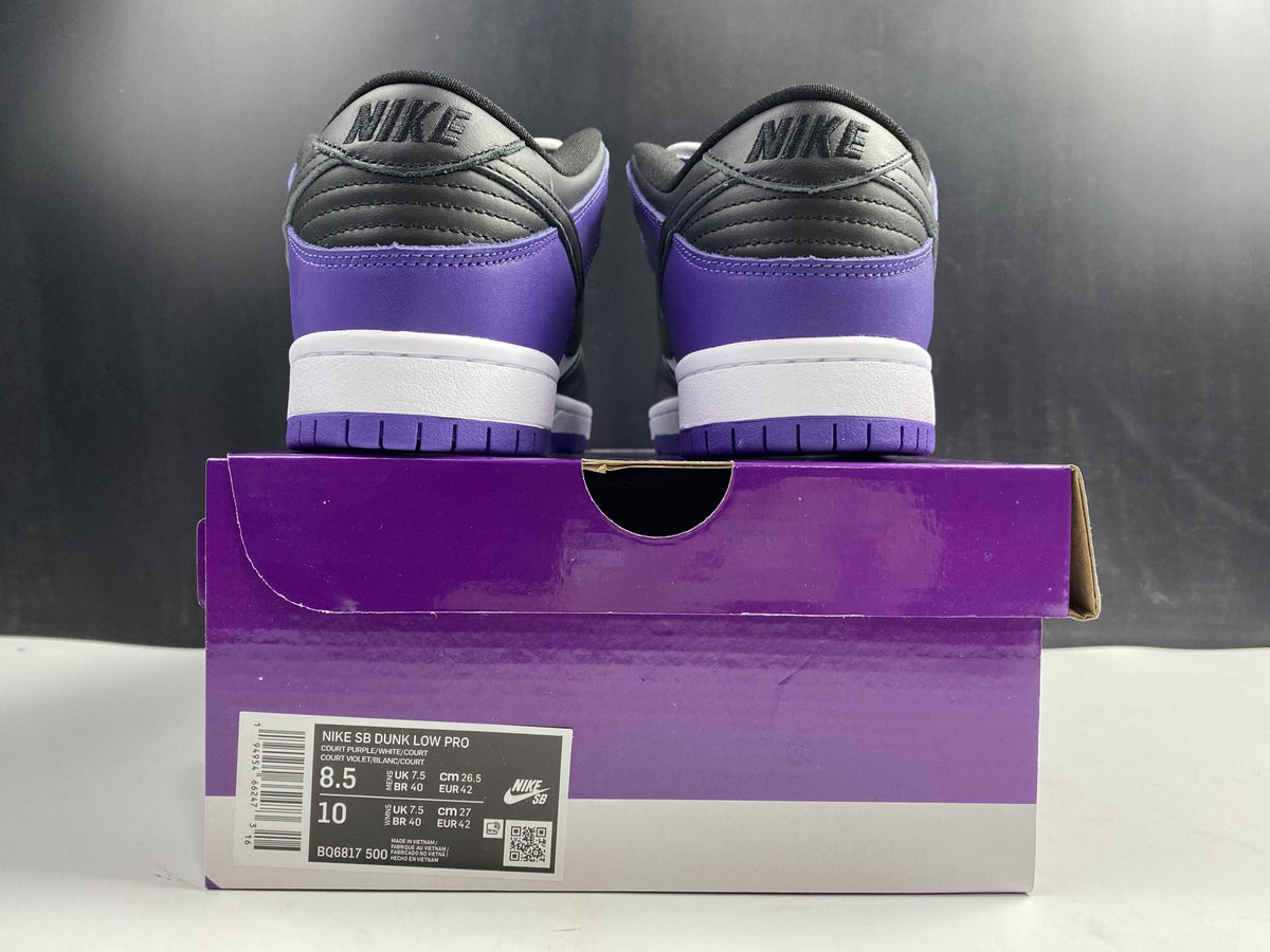SB Dunk Low Court Purple Shoes Sneakers – nk0001460
