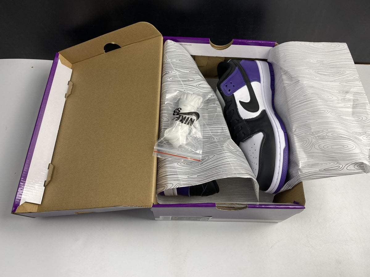 SB Dunk Low Court Purple Shoes Sneakers – nk0001460