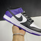 SB Dunk Low Court Purple Shoes Sneakers – nk0001460