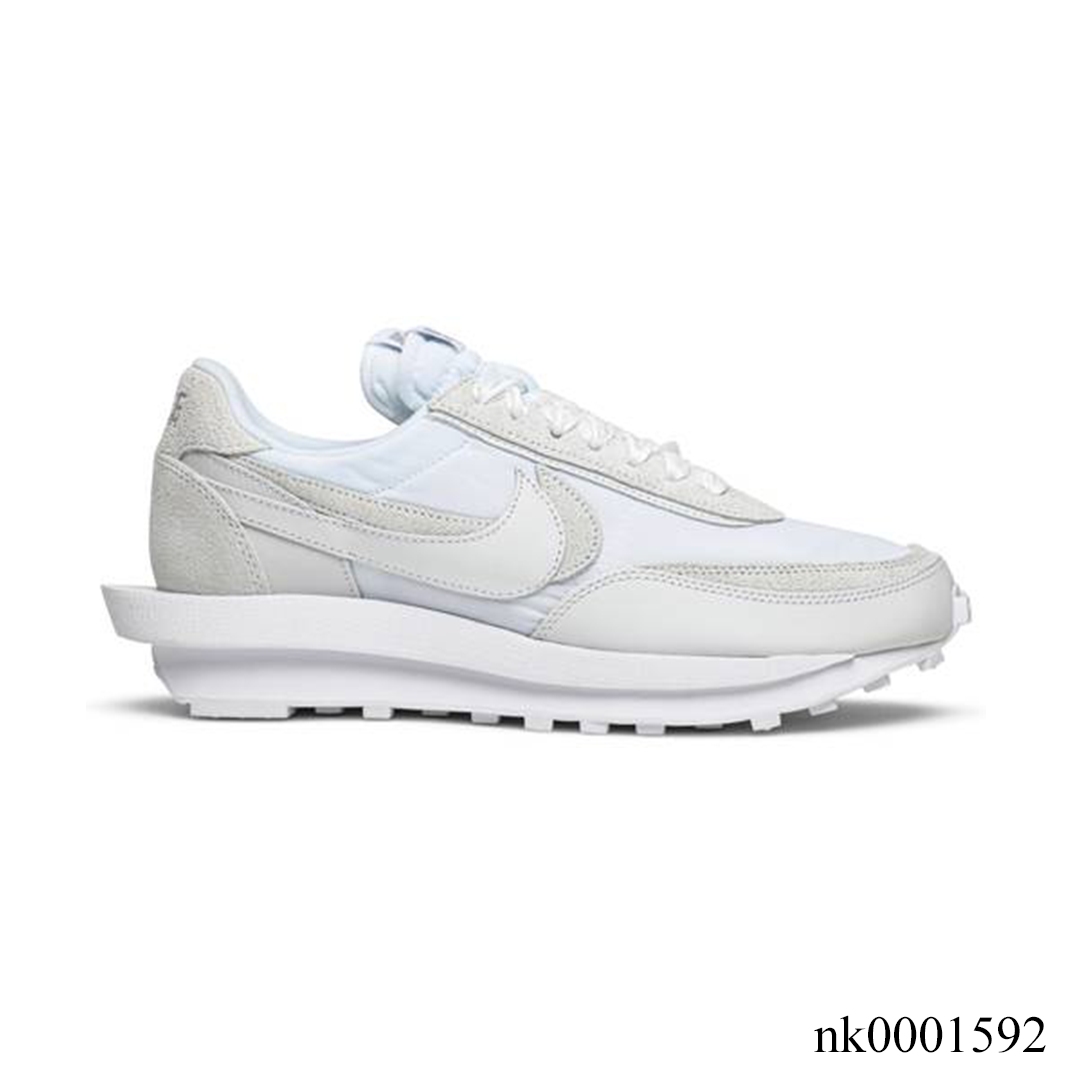 Sacai x LDWaffle White Nylon Shoes Sneakers – nk0001592