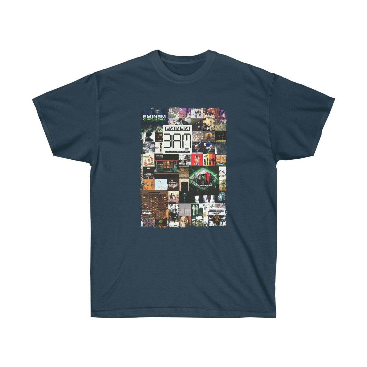 Curtain Call The Hits Men T-Shirt - Blue Dusk, L image
