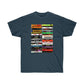 Rap Tapes Black Men T-Shirt - Blue Dusk, S image