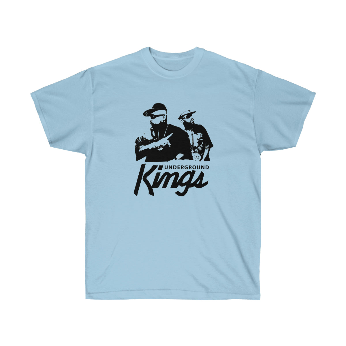 Underground Kings Men T-Shirt - Light Blue, XL image
